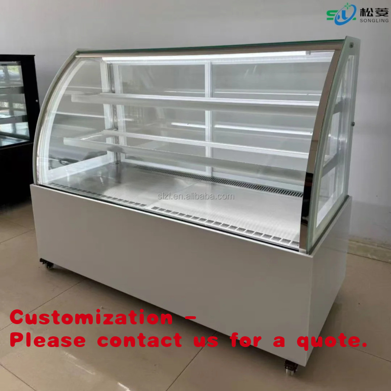 Commercial Chest Freezer - Paslanmaz Çelik Pasta Vitrini Soğutmalı Pasta