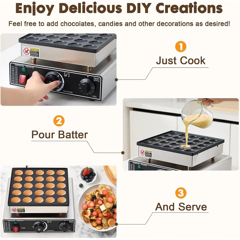 Ticari Tip Mini Krep Makinesi, - Commercial Kitchen And Bar incelemesi ve fiyatı