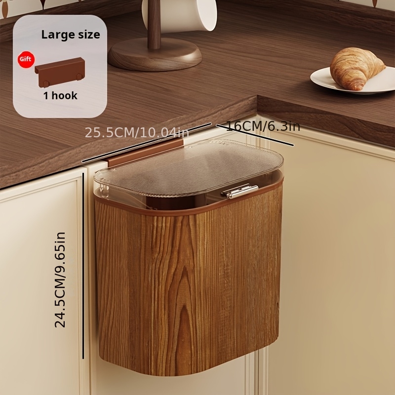 Deliksiz Ahşap Görünümlü Asılı - Commercial Kitchen Bin incelemesi ve fiyatı